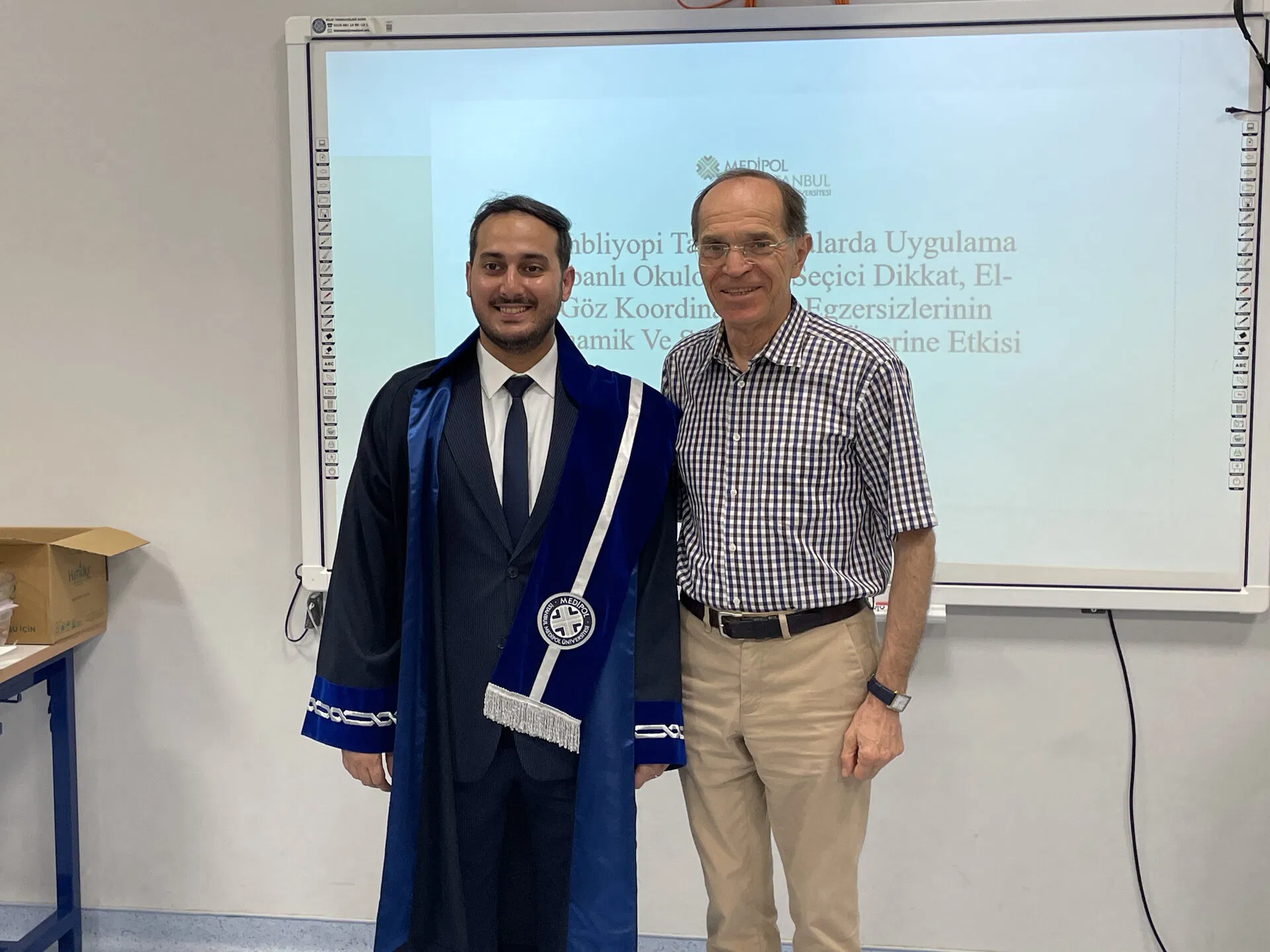 Yuşa Başoğlu mezuniyet portresi