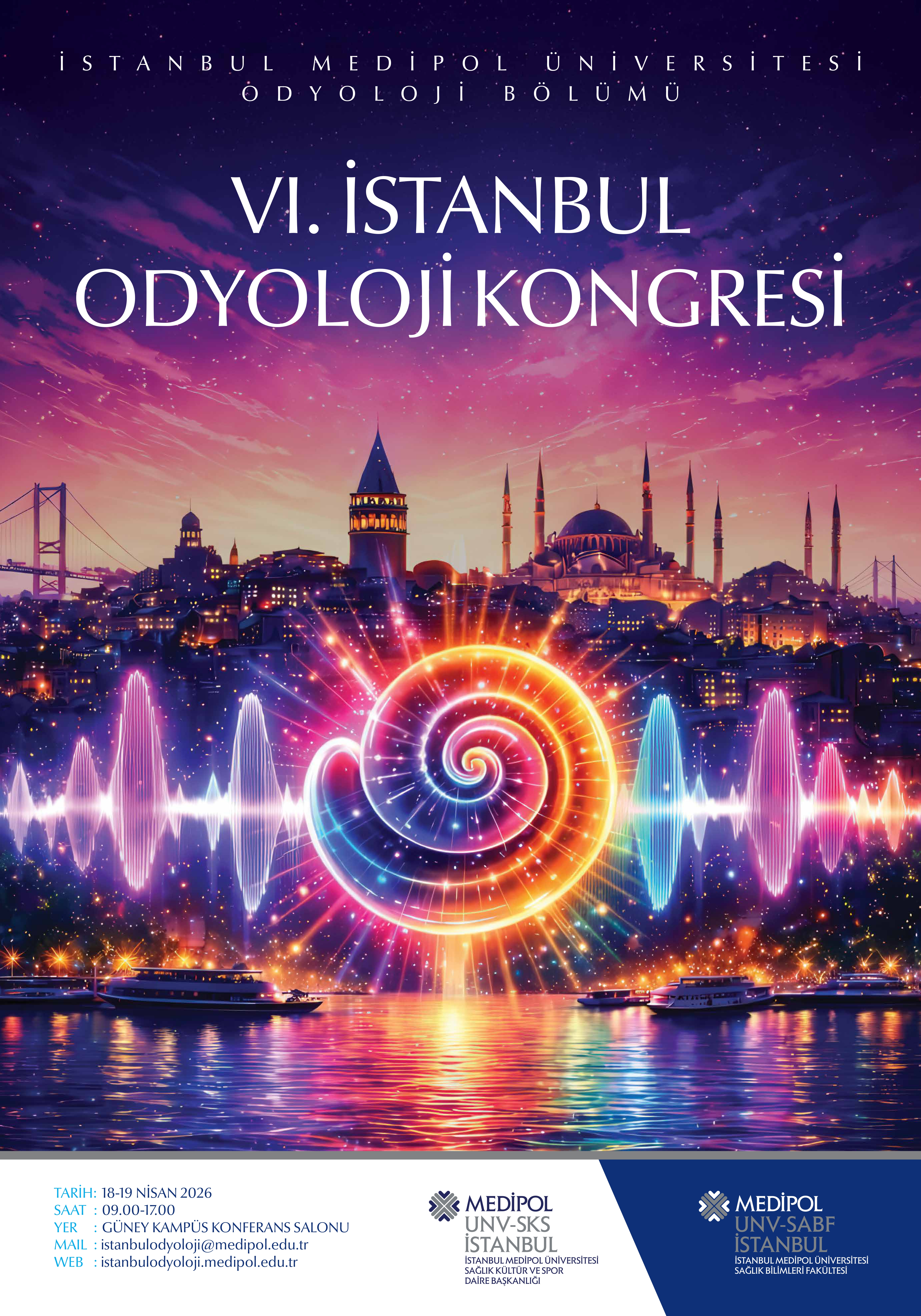 VI. İSTANBUL ODYOLOJİ KONGRESİ – KAYITLAR BAŞLADI!